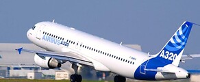 Airbus A320 vol de groupe au décollage