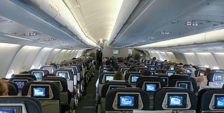 Location de jet privé, vue cabine Airbus A330.