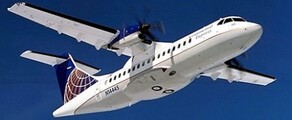location de jet privé - ATR 42 blanc en vol