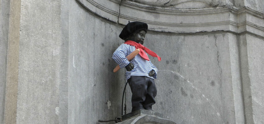 Brussels statue