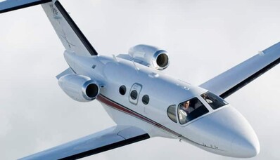 Location de jet privé : Citation Mustang au-dessus des nuages