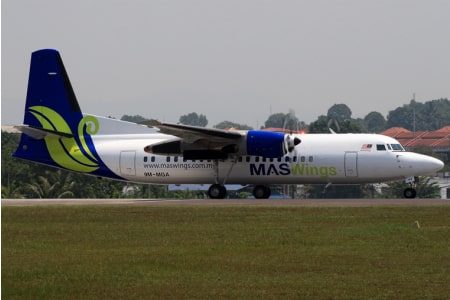 Fokker 50 jet privé