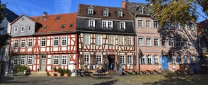 Voyage en jet : place pittoresque européenne.