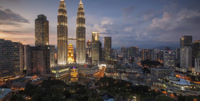 Location jet privé à Kuala Lumpur