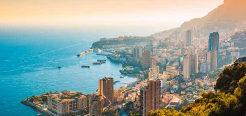 vue sur monaco