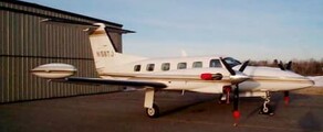 Jet privé Piper Cheyenne extérieur