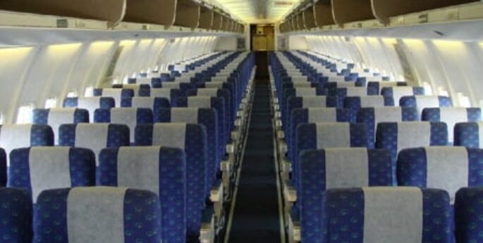boeing-737-300 cabine intérieur