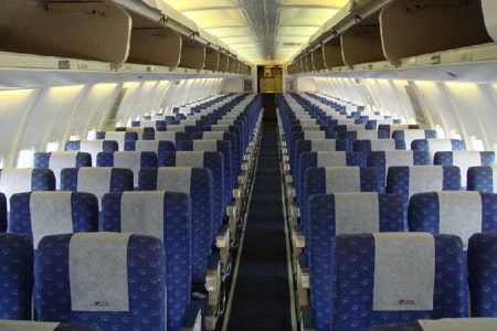 boeing-737-300 cabine intérieur