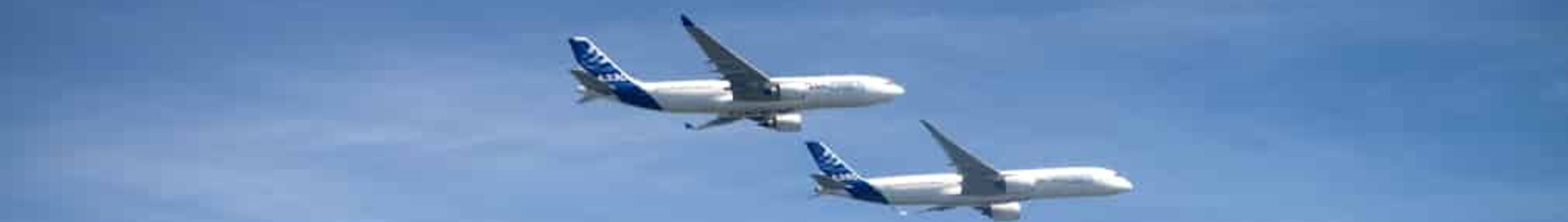 location de jet privé : quatre avions en formation
