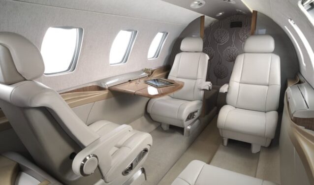 Cabine intérieur Citation Jet CJ