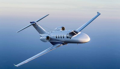 Cessna Citation M2 en vol