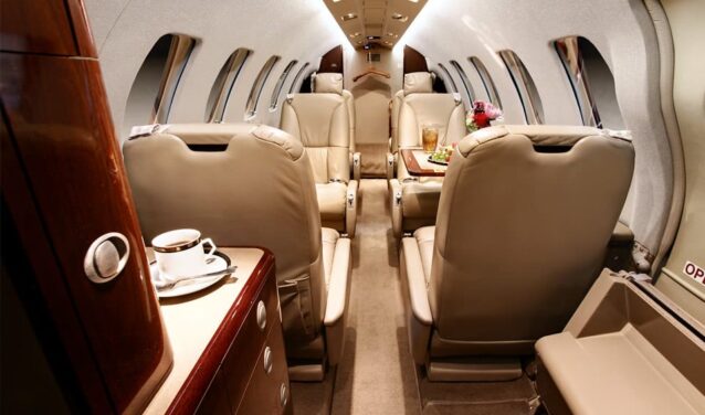 Citation CJ2 intérieur