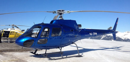 ECUREUIL AS350 : location hélicoptère privé