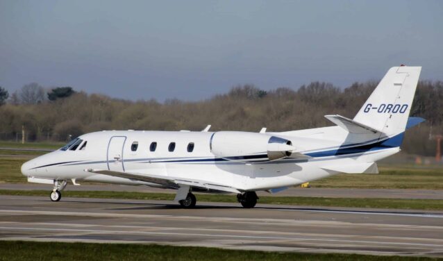 Citation 1 jet privé blanc