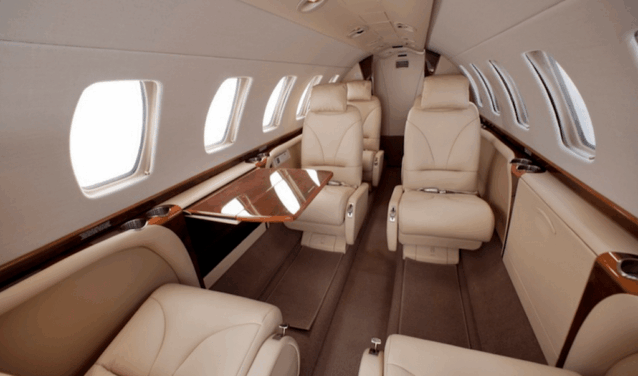 CITATION CJ3 intérieur