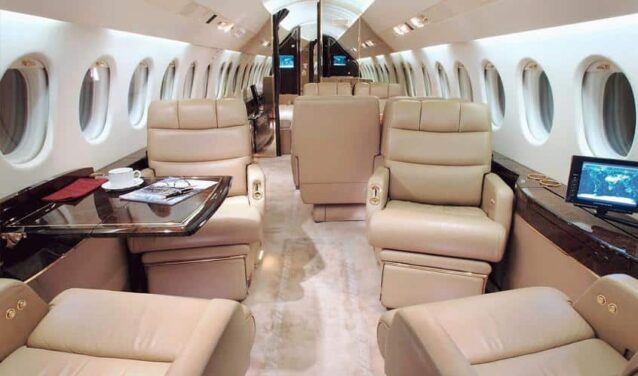 Falcon 900 intérieur