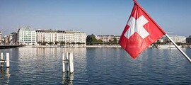 Geneve drapeau suisse