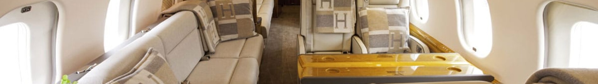 global express jet privé intérieur