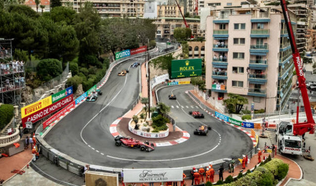 Grand prix de Monaco - vue Fairmont