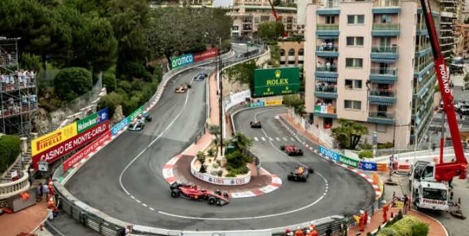 Grand prix de Monaco - vue Fairmont