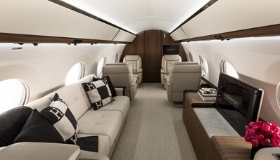 intérieur de luxe Gulfstream G650