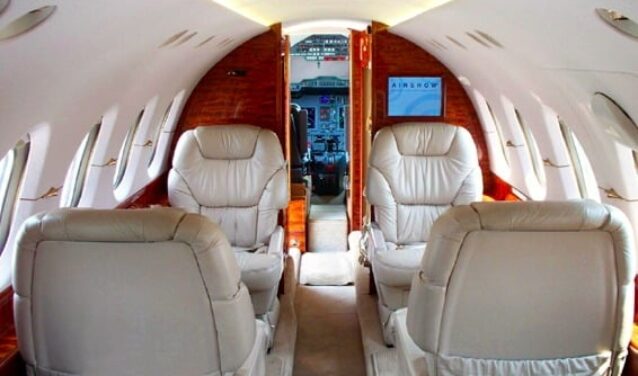Hawker 800 intérieur