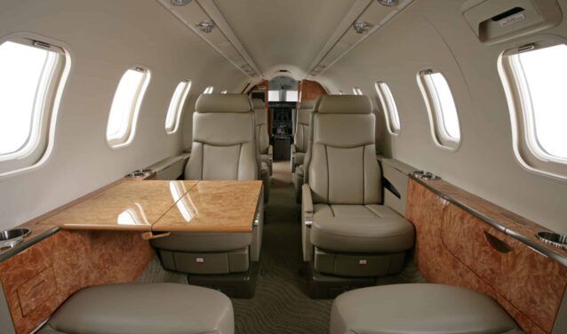 Cabine intérieur Learjet 45