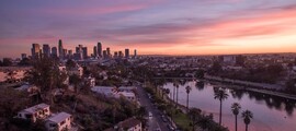 Los Angeles couché de soleil