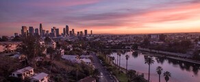 Los Angeles couché de soleil