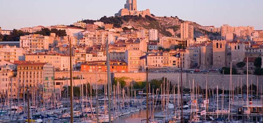 marseille couché de soleil