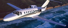 Citation CJ2 en vol
