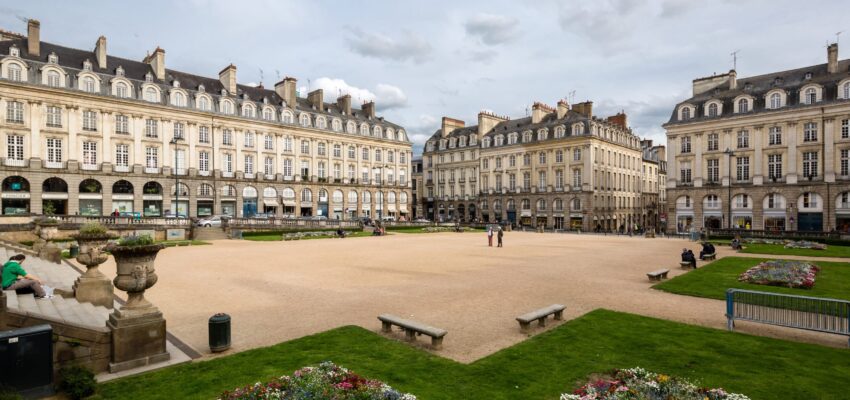 Rennes place du parlement