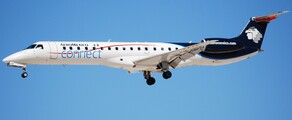 Embraer 145 en vol de groupe