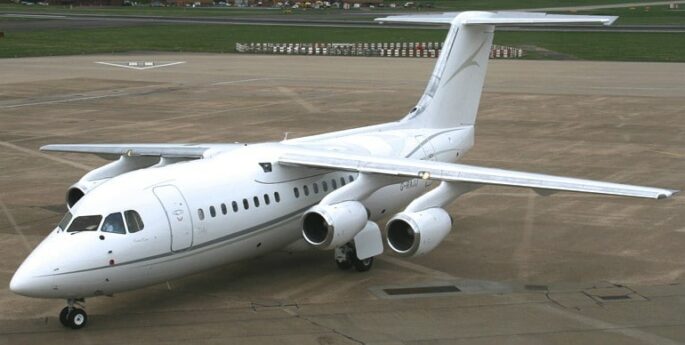 Location jet privé AVRO RJ 85