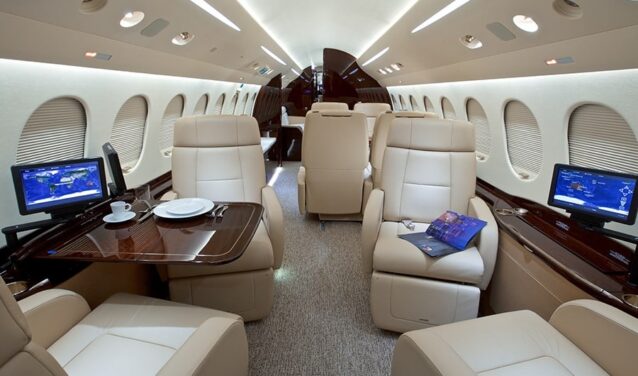 Falcon 8x intérieur