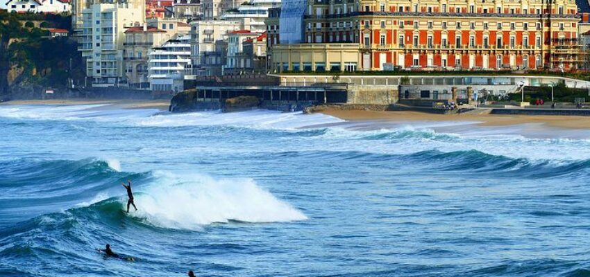 Biarritz mer