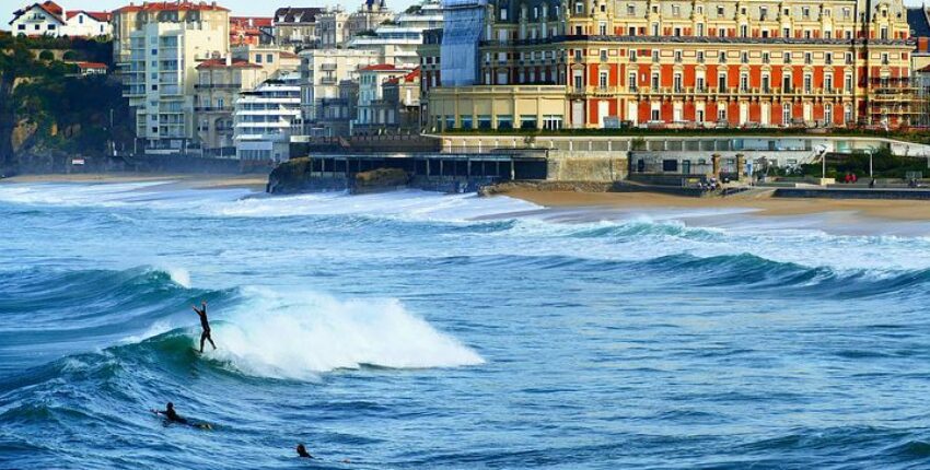 Biarritz mer