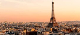 paris France vue Tour Eiffel