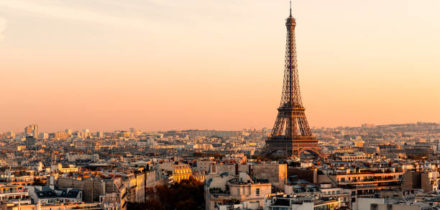 paris France vue Tour Eiffel