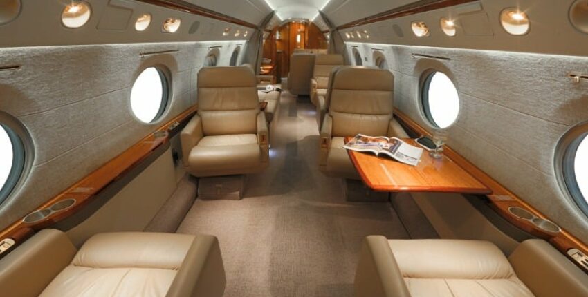 location de jet privé, GULFSTREAM G300 avec intérieur luxueux