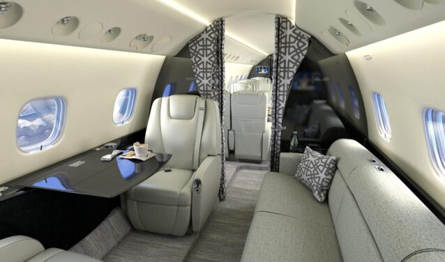 Legacy 650 intérieur