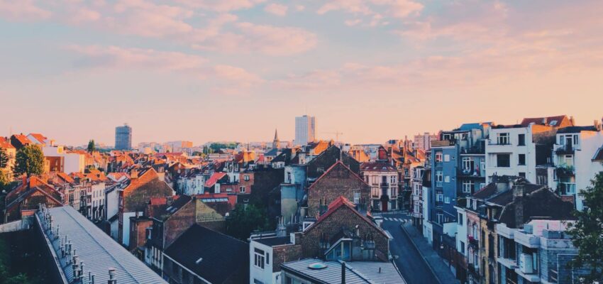 Bruxelles vue de la ville