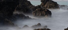 Mer Fuerteventura brouillard