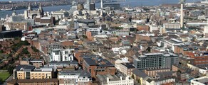 Location de jet privé - Vue aérienne de Liverpool