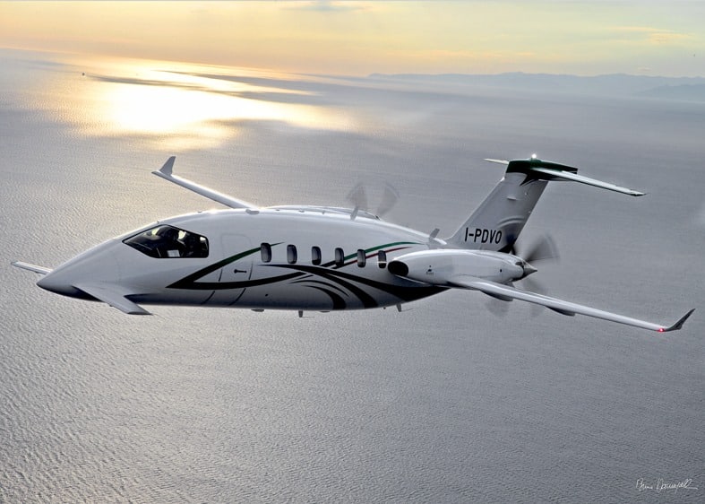 Jet privé PIAGGIO AVANTI P180 AEROAFFAIRES