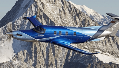 Pilatus PC12 NGX en vol