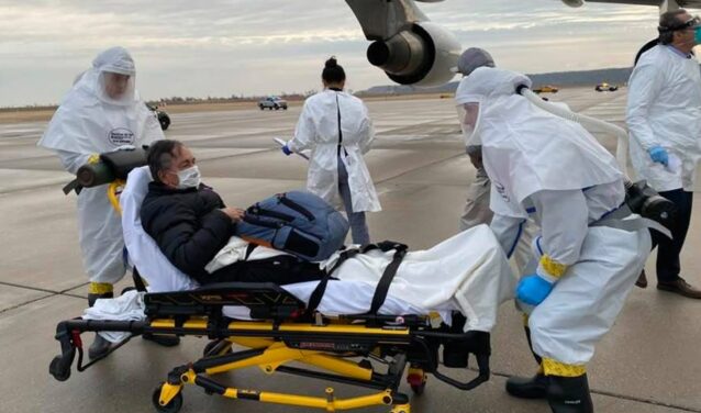 Medical Air Transport Evacuation Wuhan Coronavirus