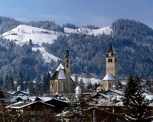 Kitzbühel, station de ski en Autriche