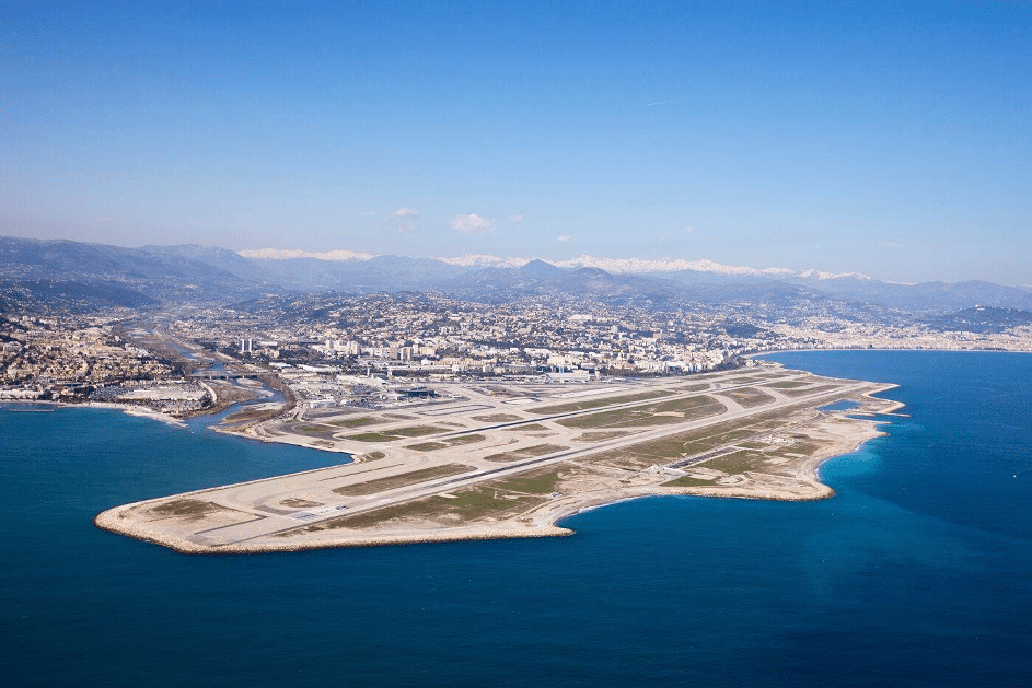 approche aéroport nice