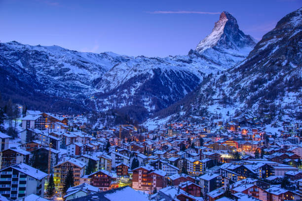 Zermatt, station de ski en Suisse